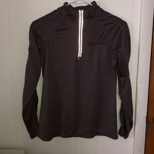 lavender running quarter zip